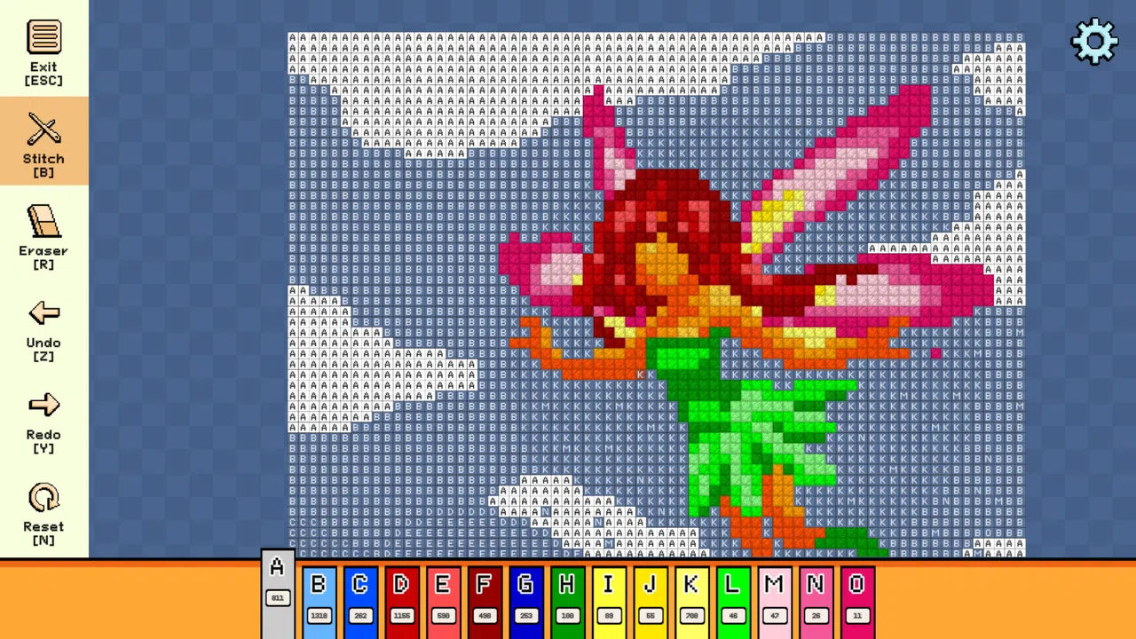 Pixel Cross Stitch - Mythical Monsters Pack 2 Screenshot 3