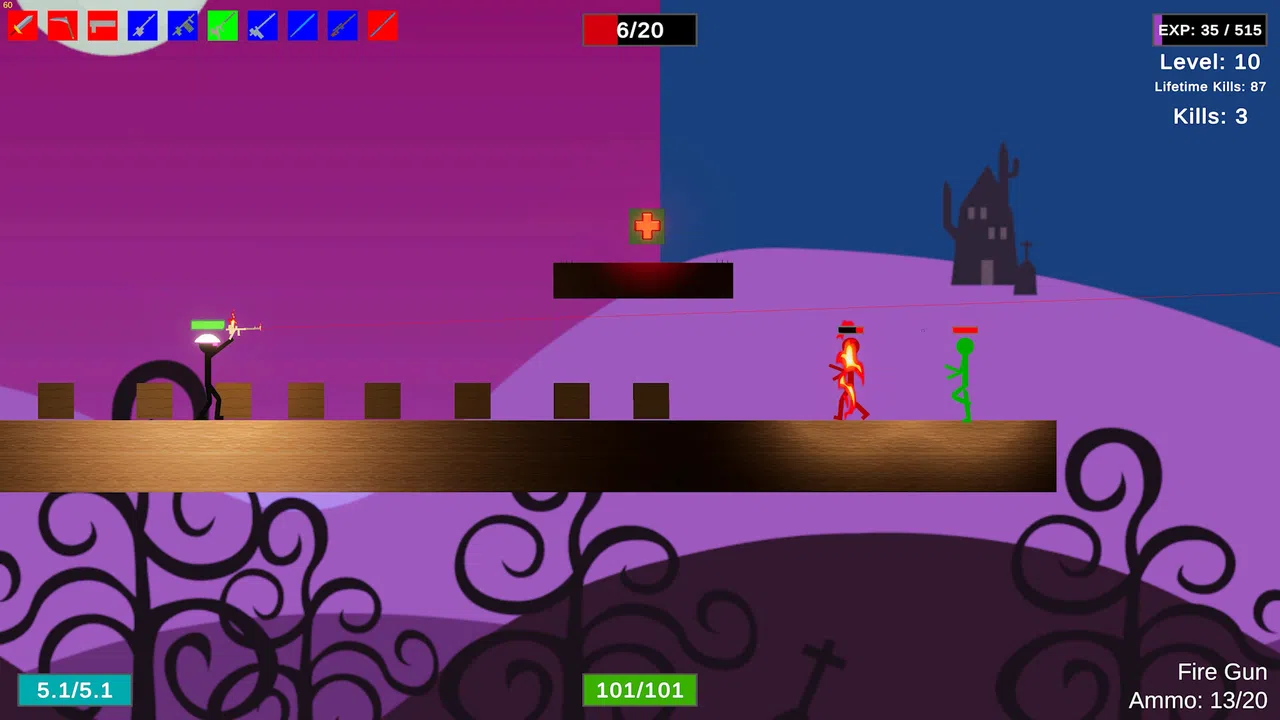 Stick Figure Combat Screenshot 0