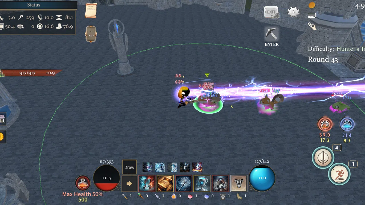 Serendia - Random Equip Draw Defense Screenshot 6