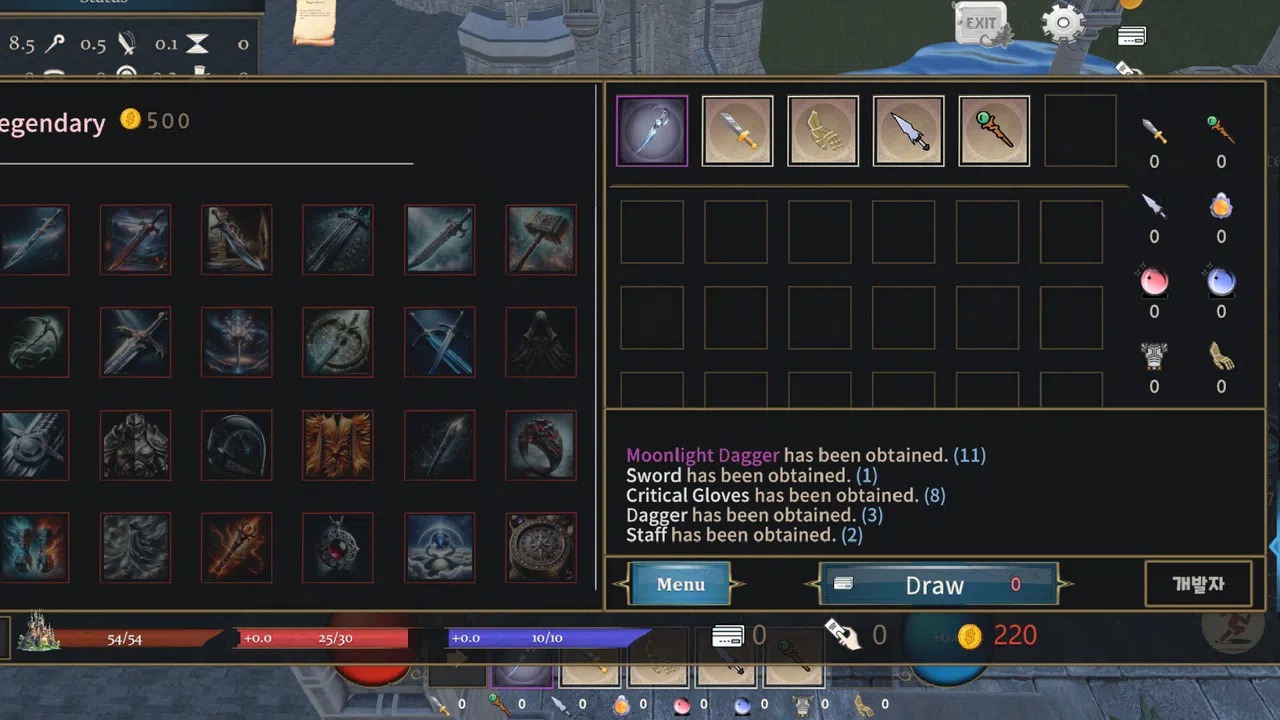Serendia - Random Equip Draw Defense Screenshot 0