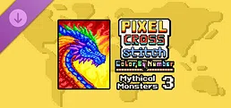 Pixel Cross Stitch - Mythical Monsters Pack 3