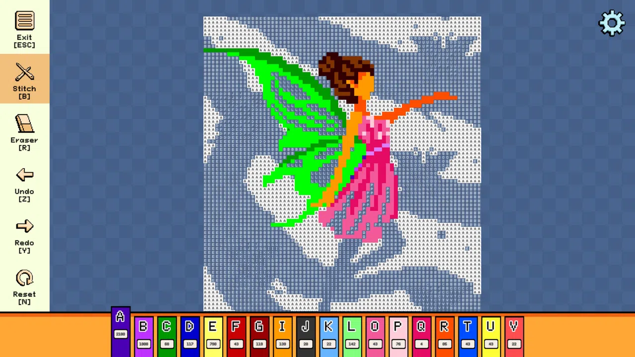 Pixel Cross Stitch - Mythical Monsters Pack 3 Screenshot 0