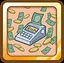 Paw coin harvester icon