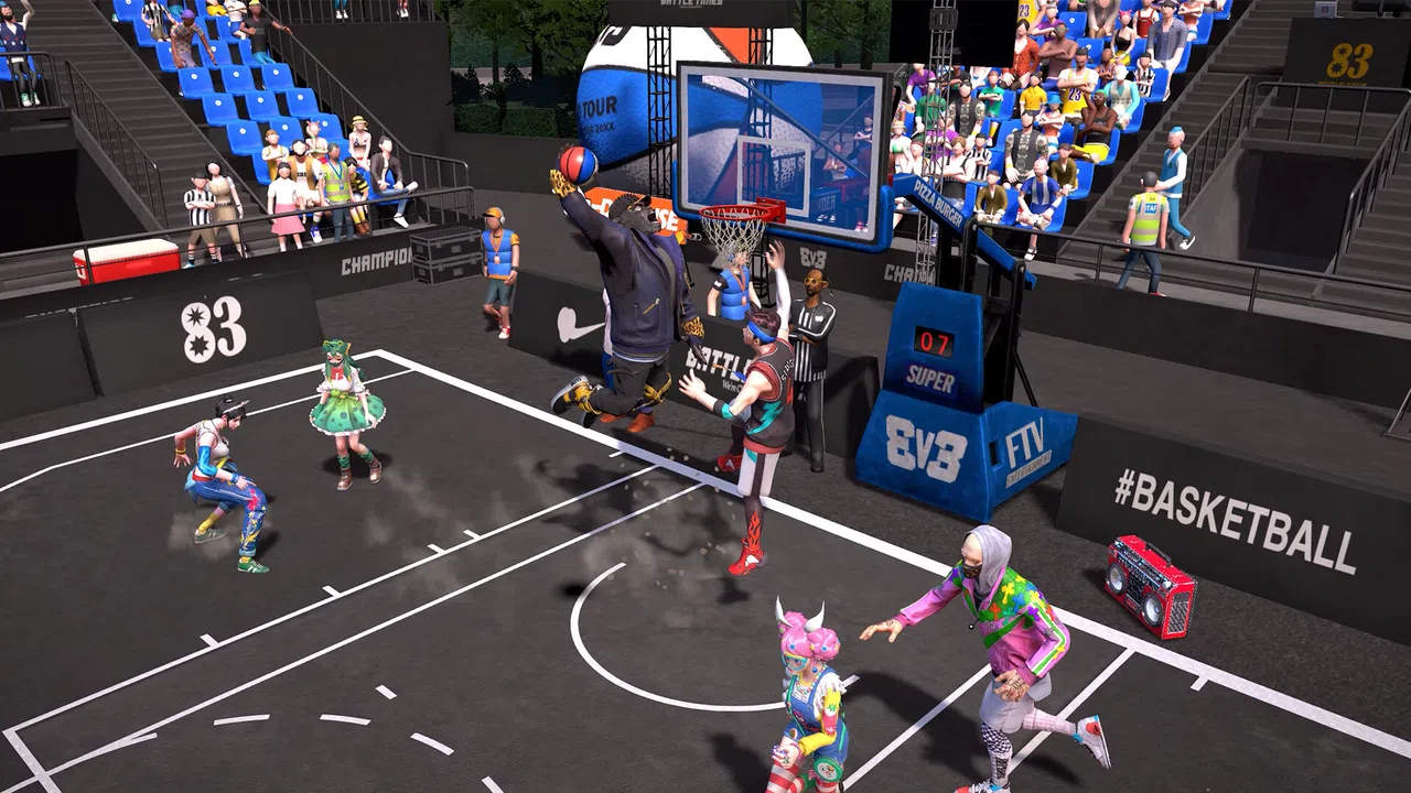 FREE DUNK Screenshot 1