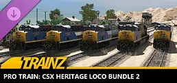 Trainz 2019 DLC - Pro Train: CSX Heritage Loco Bundle 2