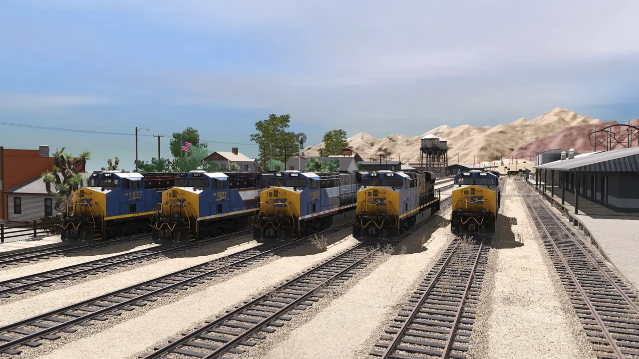 Trainz 2019 DLC - Pro Train: CSX Heritage Loco Bundle 2 Screenshot 1