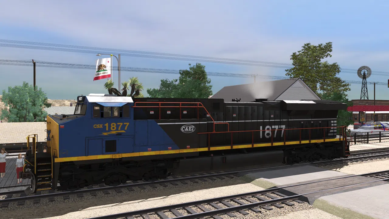 Trainz 2022 DLC - Pro Train: CSX Heritage Loco Bundle 2 Screenshot 4