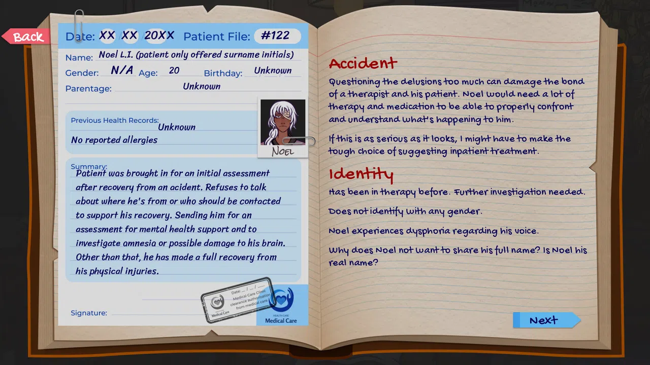 Metahorror Therapy Session Screenshot 2