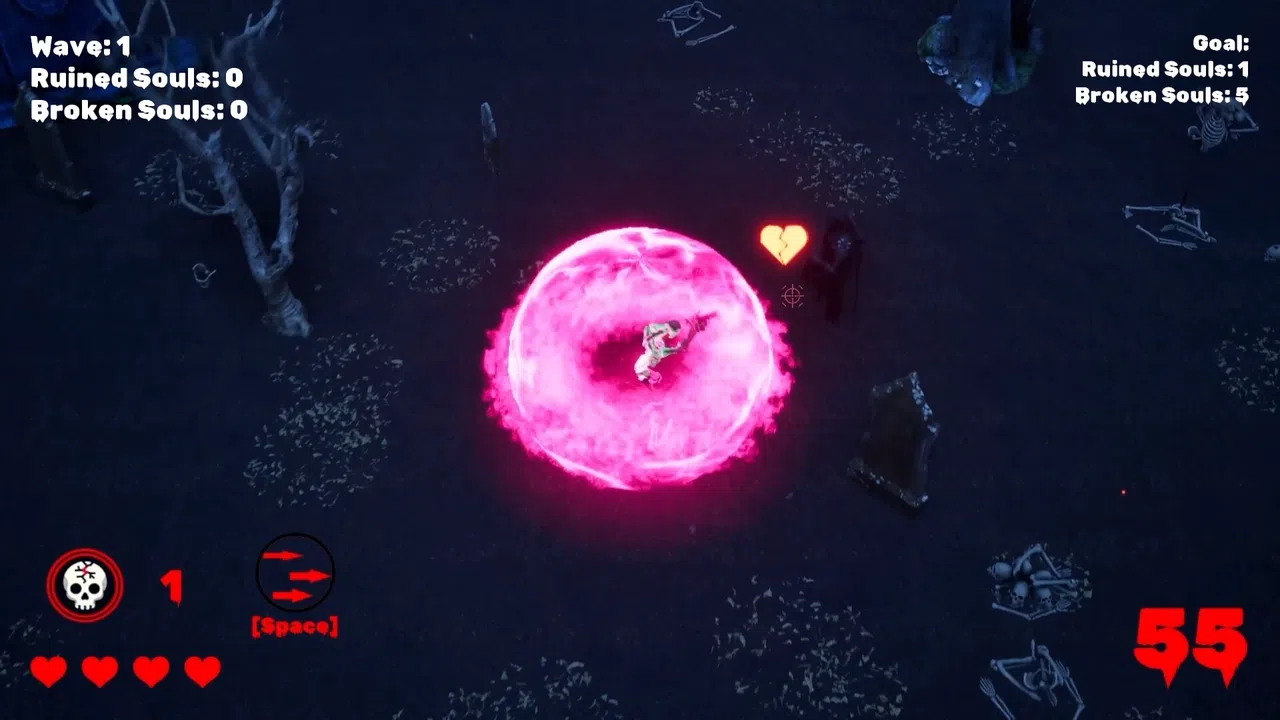 Broken Scary Skeleton Screenshot 3