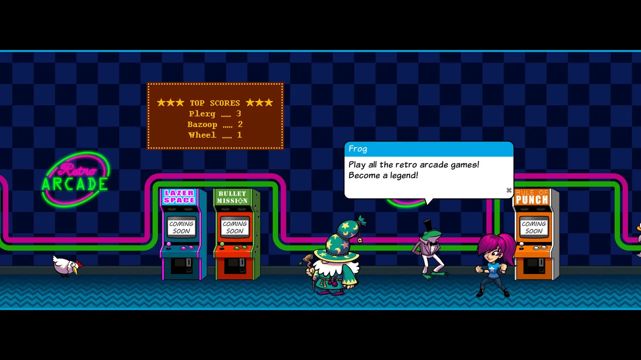 Izzy's Arcade Screenshot 1