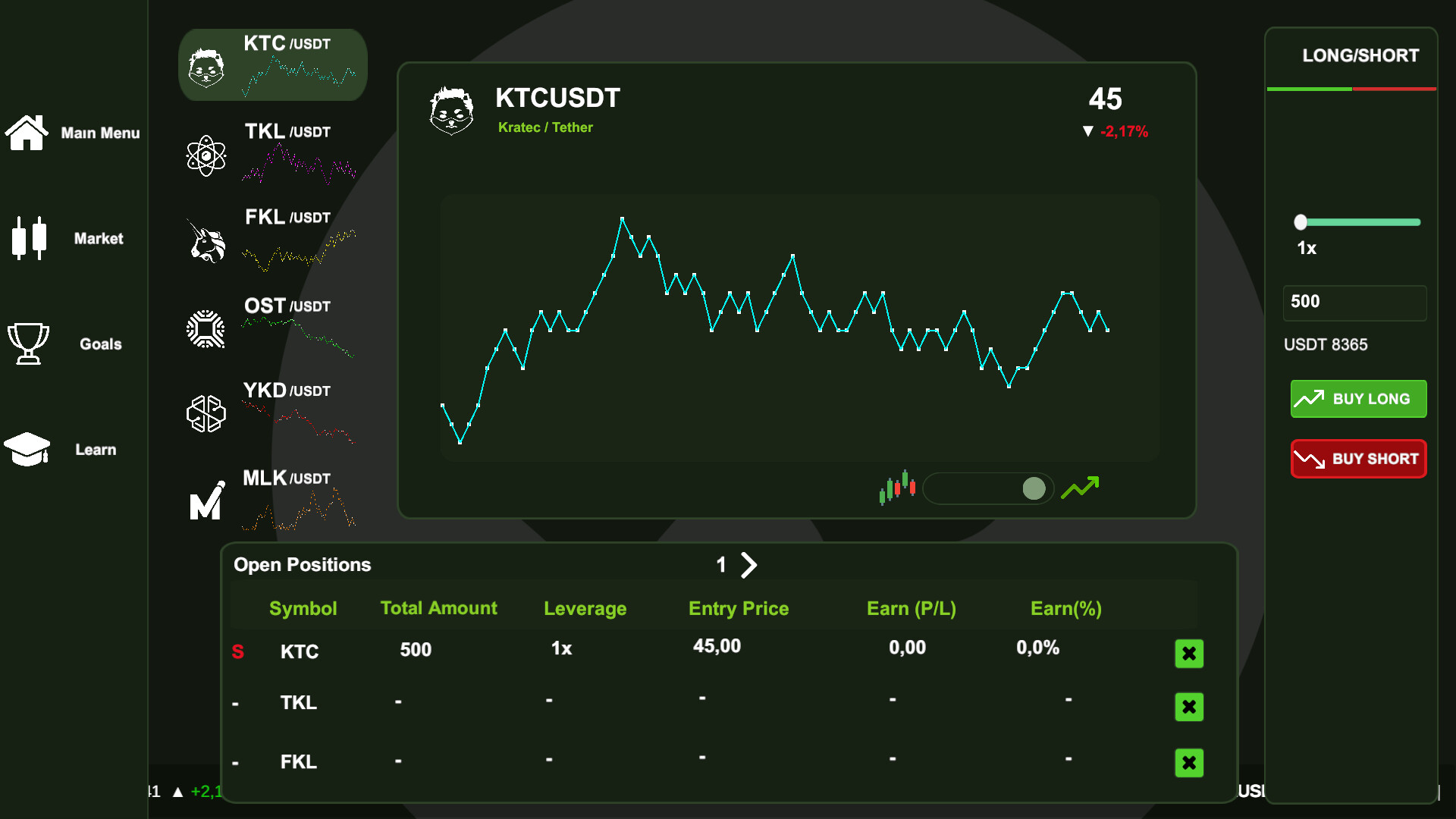 Stock Market Simulator Screenshot 5