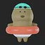 Swim Ring Completed icon