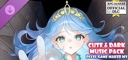 Pixel Game Maker MV - Cute and Dark Music Pack