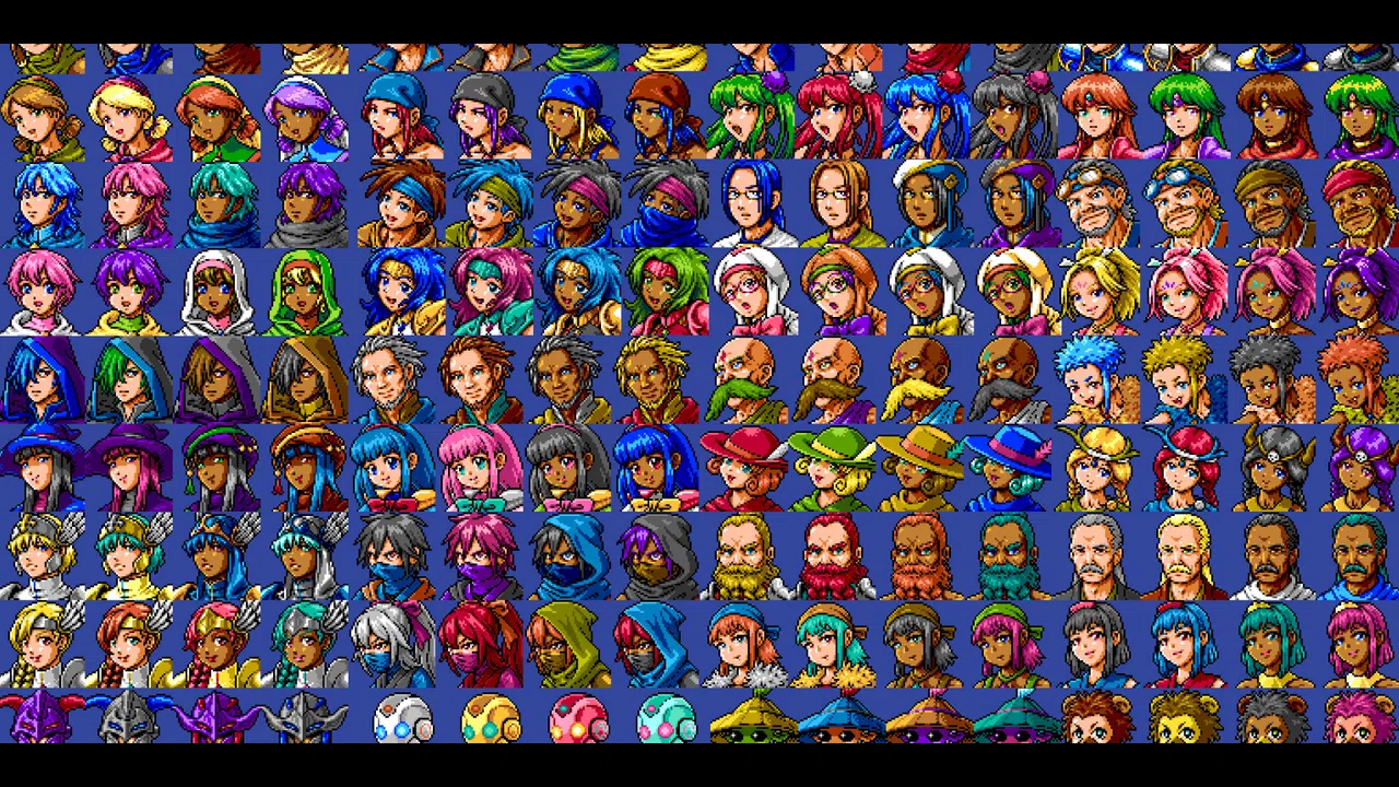 RPG Maker MV - MEGA FANTASY Walking Actors and Faces Screenshot 2