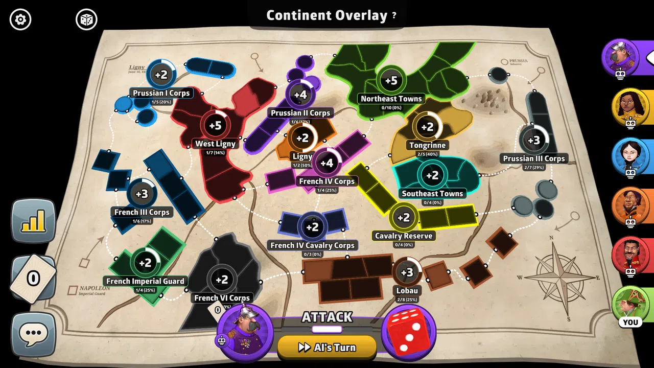 RISK: Global Domination - Napoleon's Battles Map Pack Screenshot 7