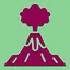Volcano icon