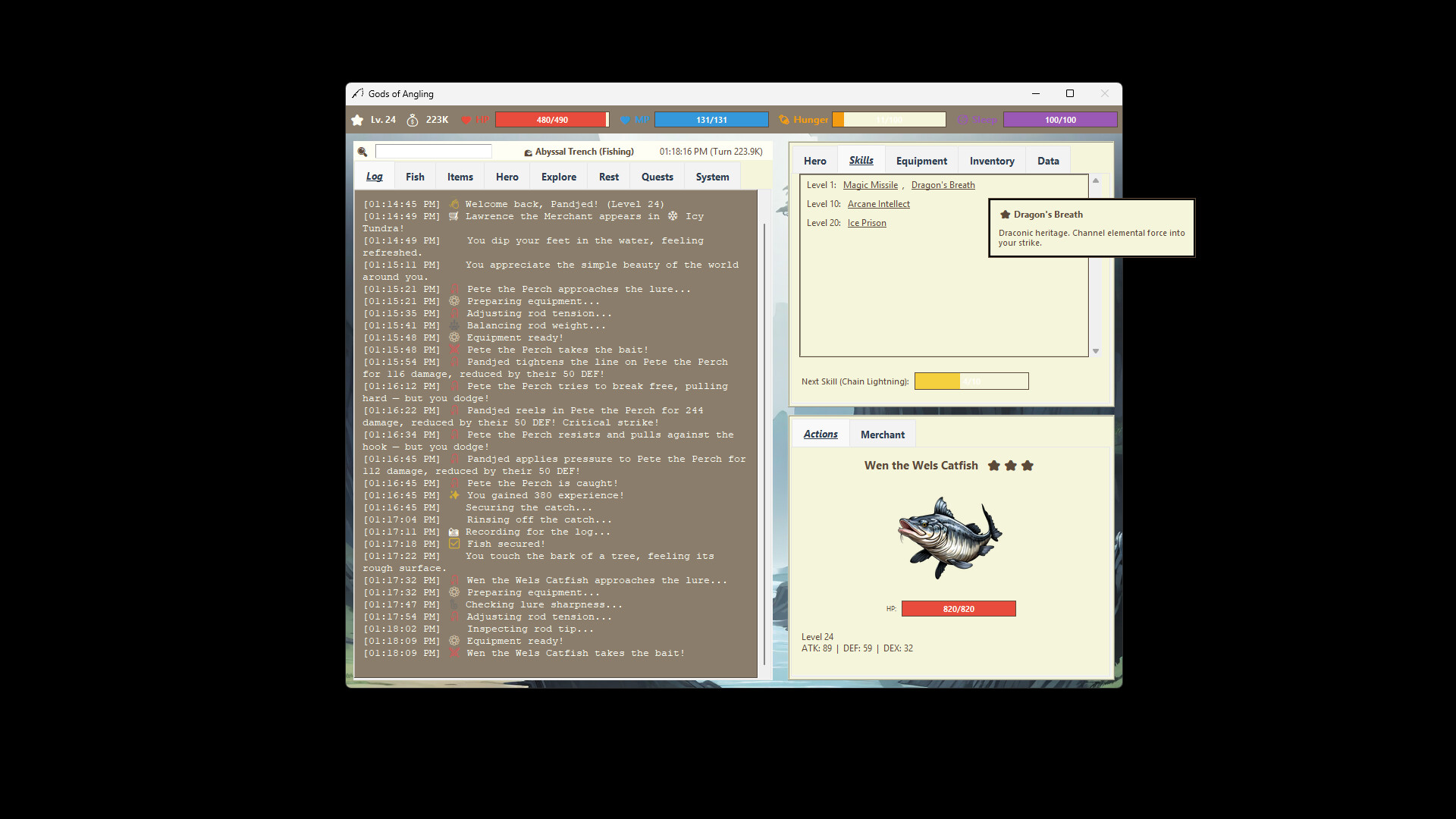 Gods of Angling Screenshot 3