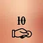 10 down, infinite to go. icon