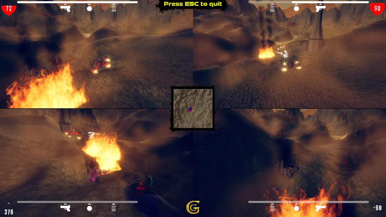 Personal Hover Attack Tanks Screenshot 1