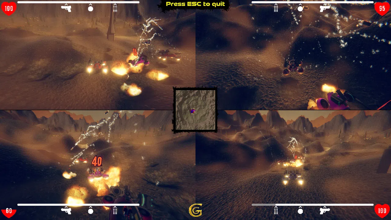 Personal Hover Attack Tanks Screenshot 2