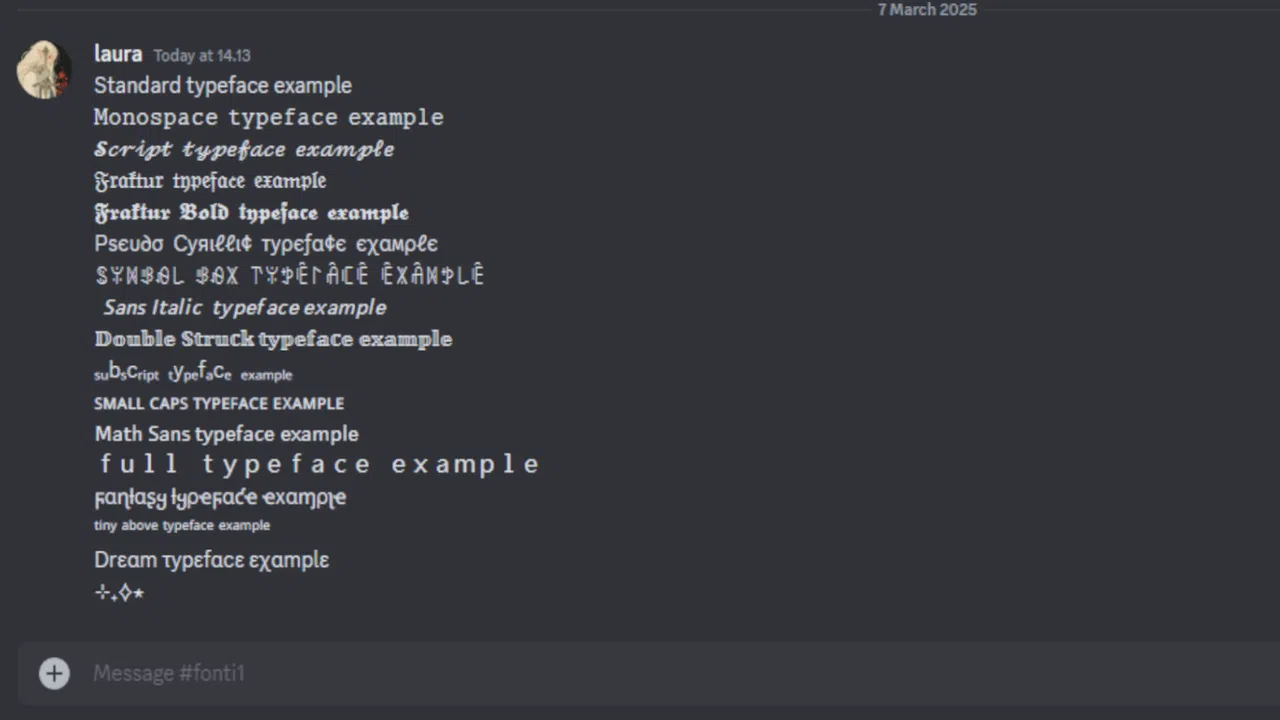 fonti Screenshot 0
