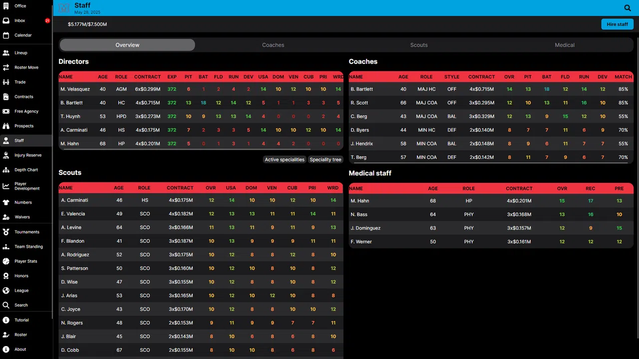 Baseball Legacy Manager 25 Screenshot 7