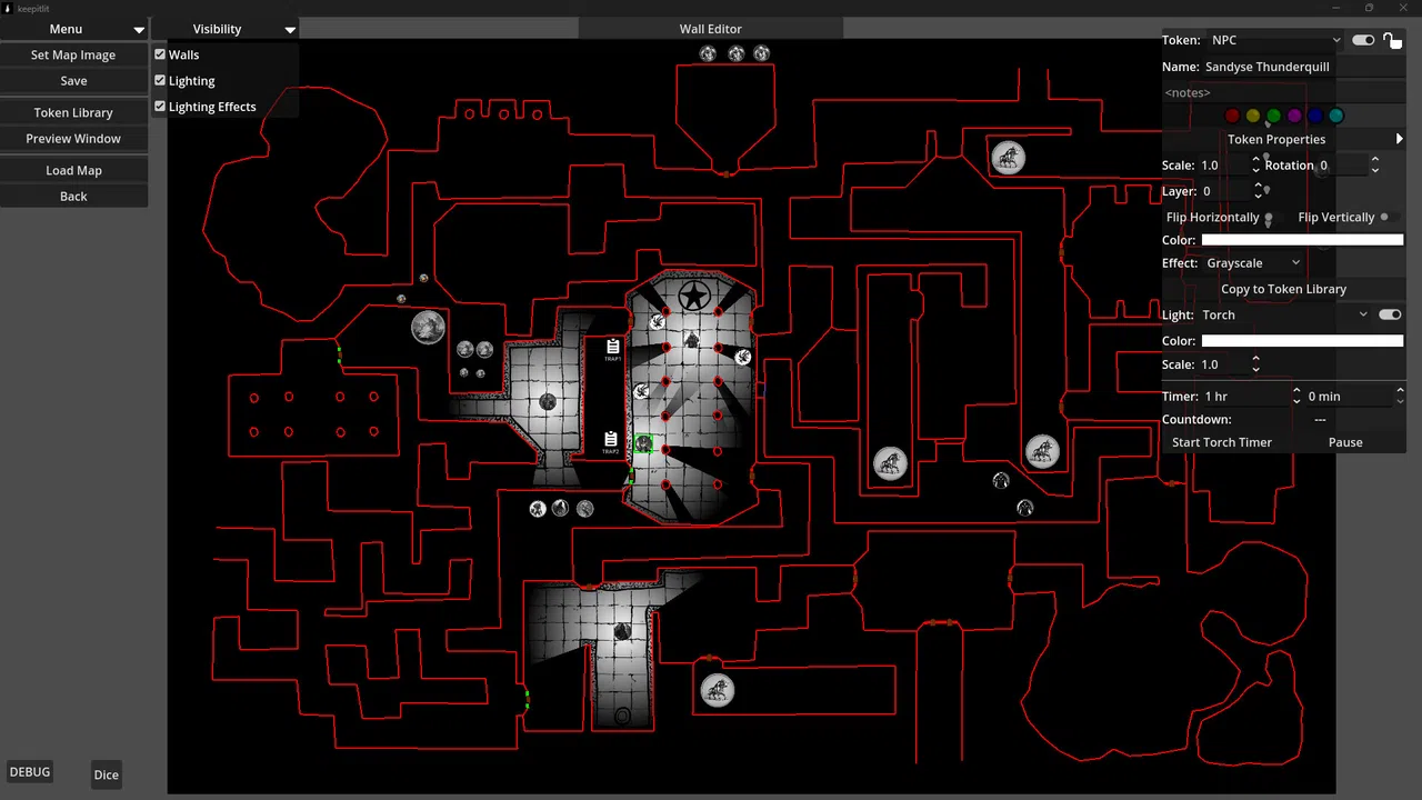 Keep It Lit - GM Module Screenshot 2