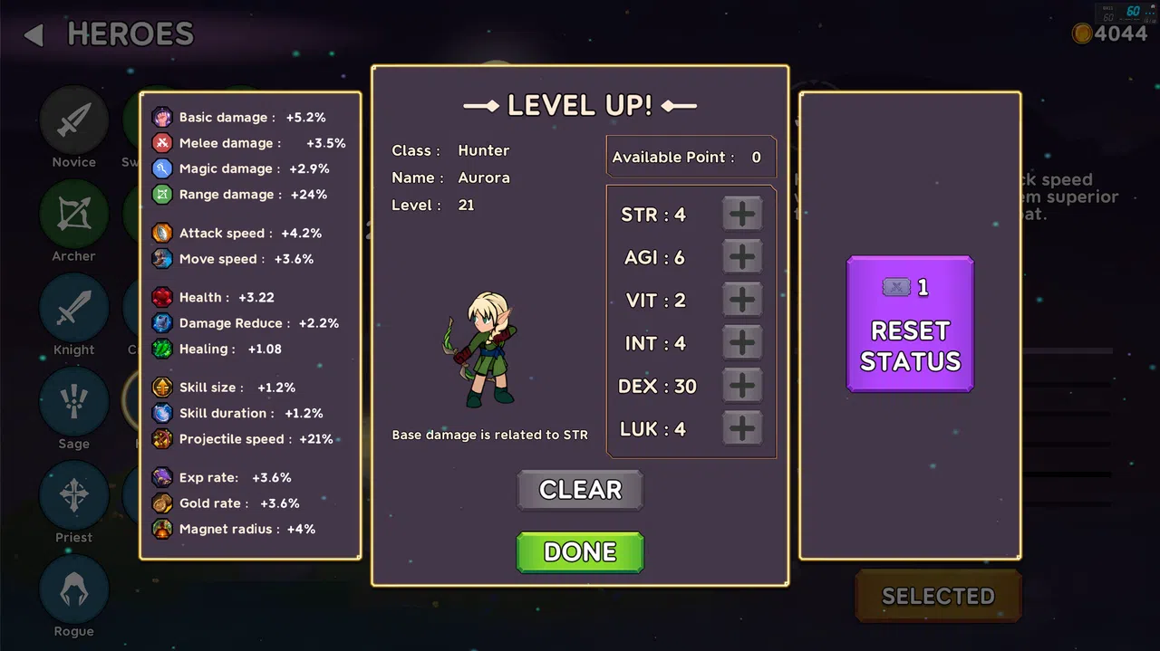 Legendary Heroes Survivors Screenshot 3