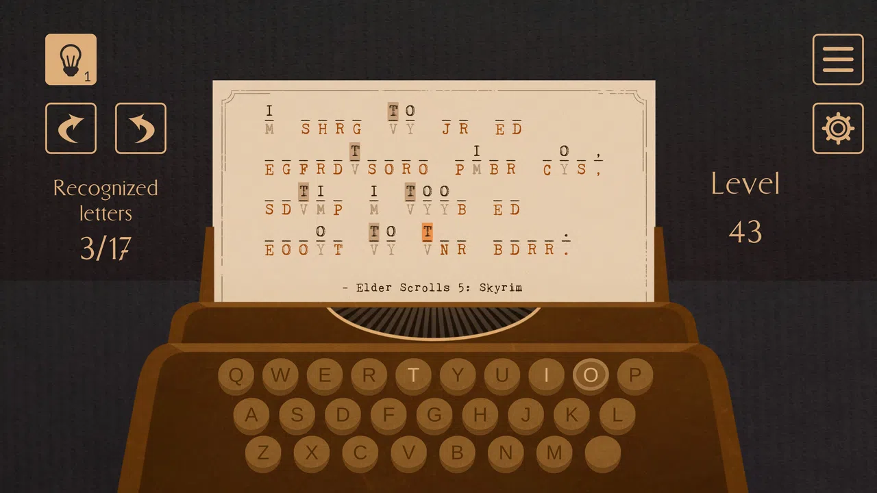 Cipheur - Videogame Quotes Screenshot 0