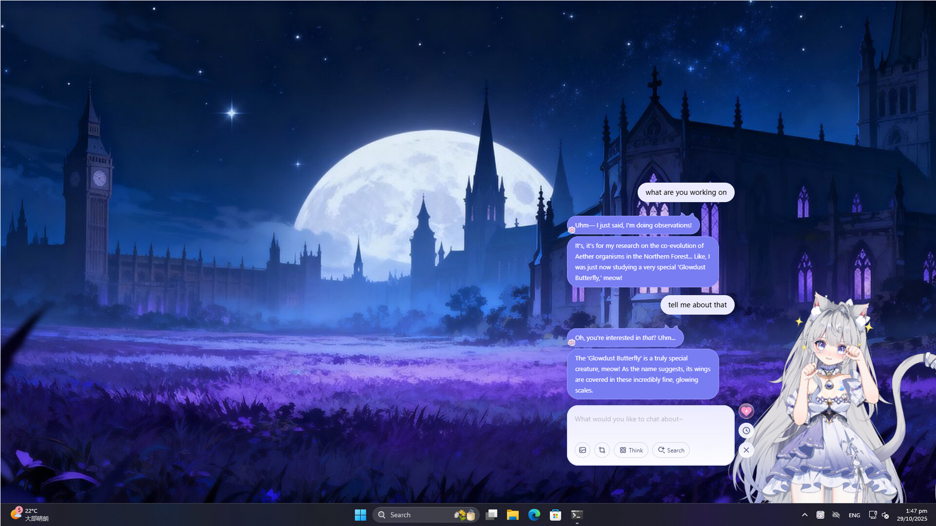 Molili AI Friends: Your AI Desk Pal Screenshot 0