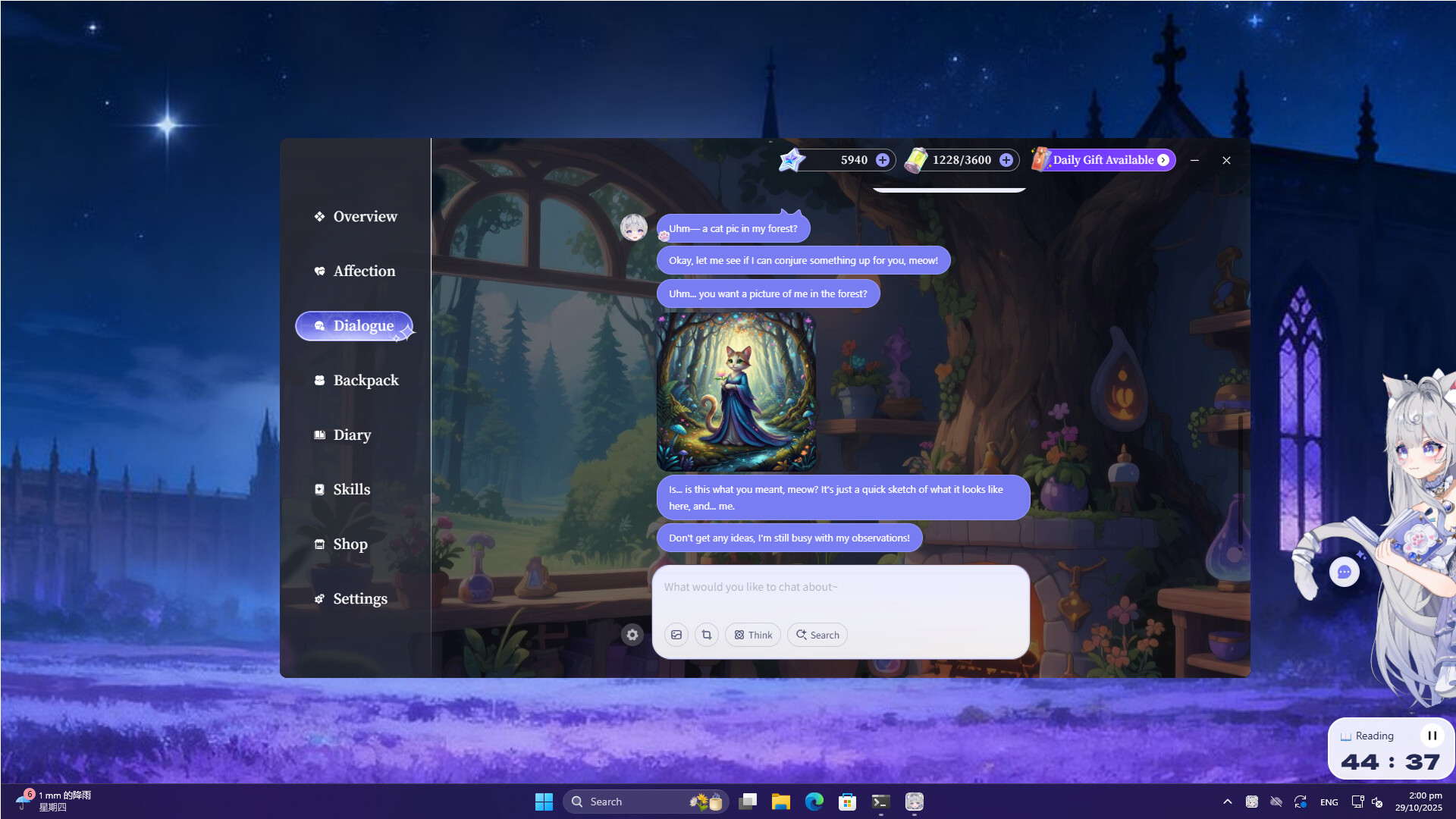 Molili AI Friends: Your AI Desk Pal Screenshot 4