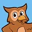 Petit hibou curieux icon