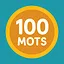 100 mots trouvés icon