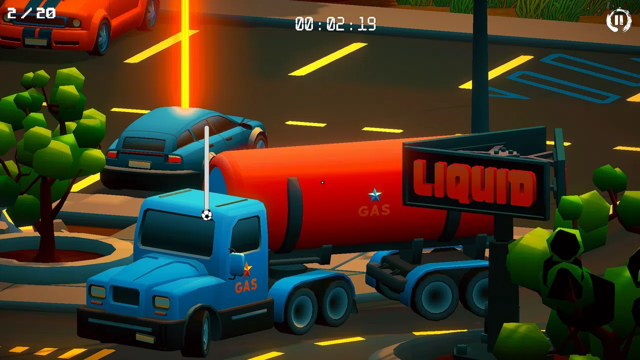 ROOM FOOTBALL - Petrol Station Screenshot 0
