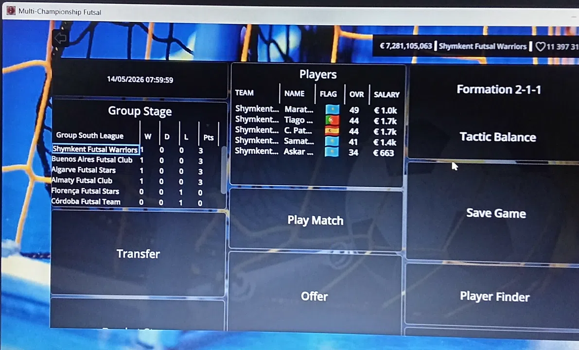 Multi Championchip Futsal Screenshot 2