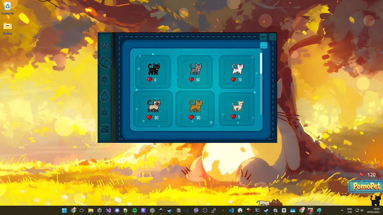 PomoPet Demo Screenshot 1