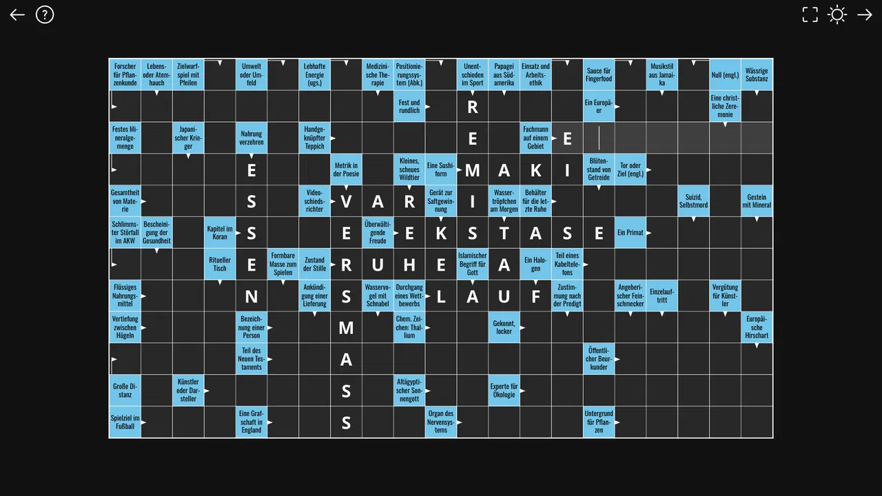 Kreuzwort++ Screenshot 4
