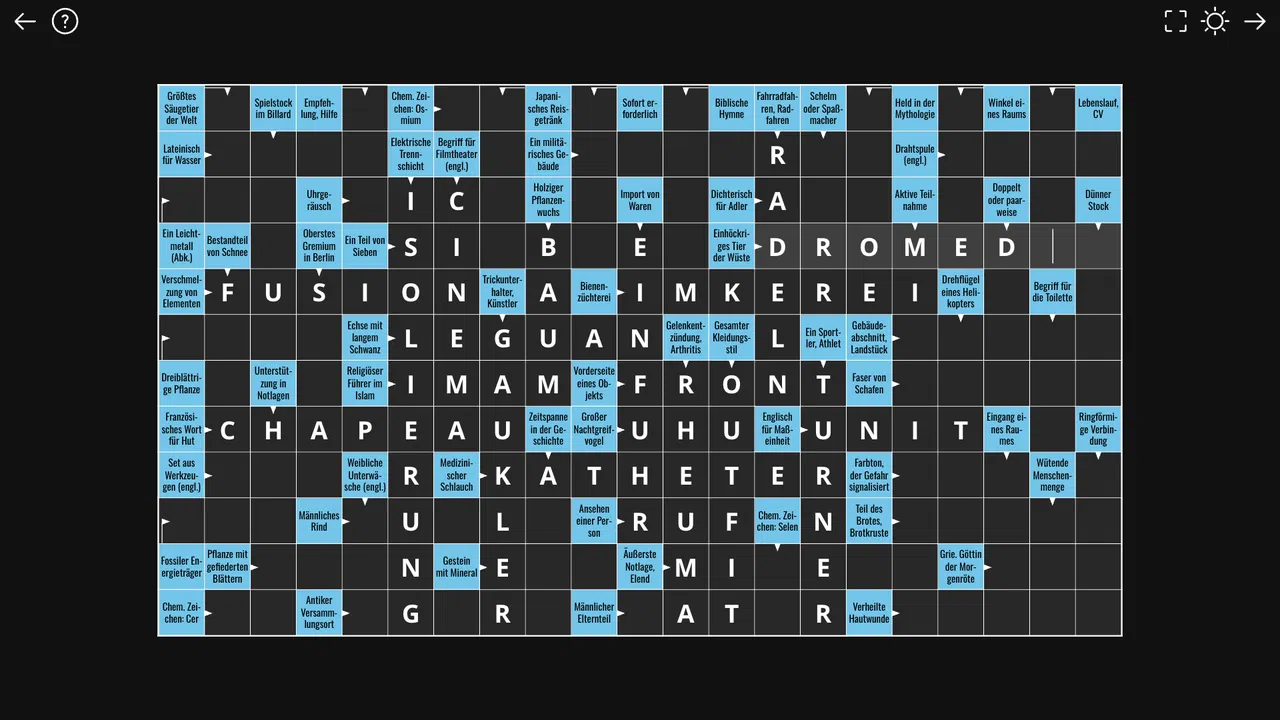 Kreuzwort++ Screenshot 0