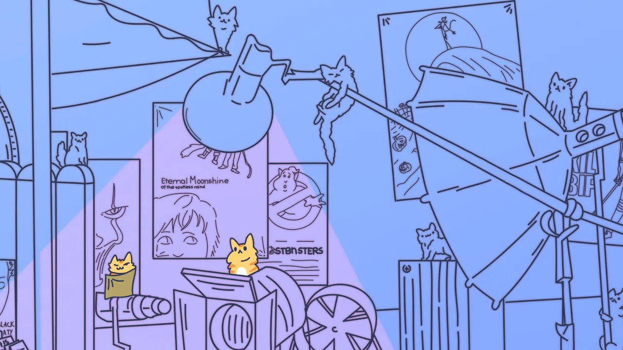 Cats Visiting Cozy Art Studios Screenshot 2