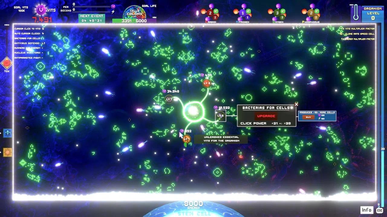 EvoCell BioClicker Screenshot 4