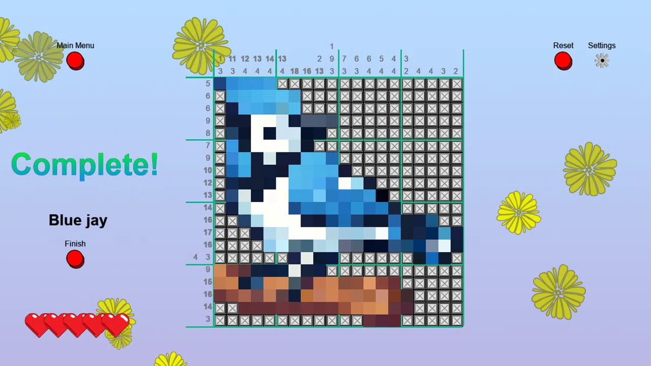 Nature Picross Screenshot 1