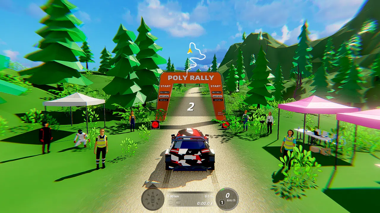 Poly Rally Demo Screenshot 3