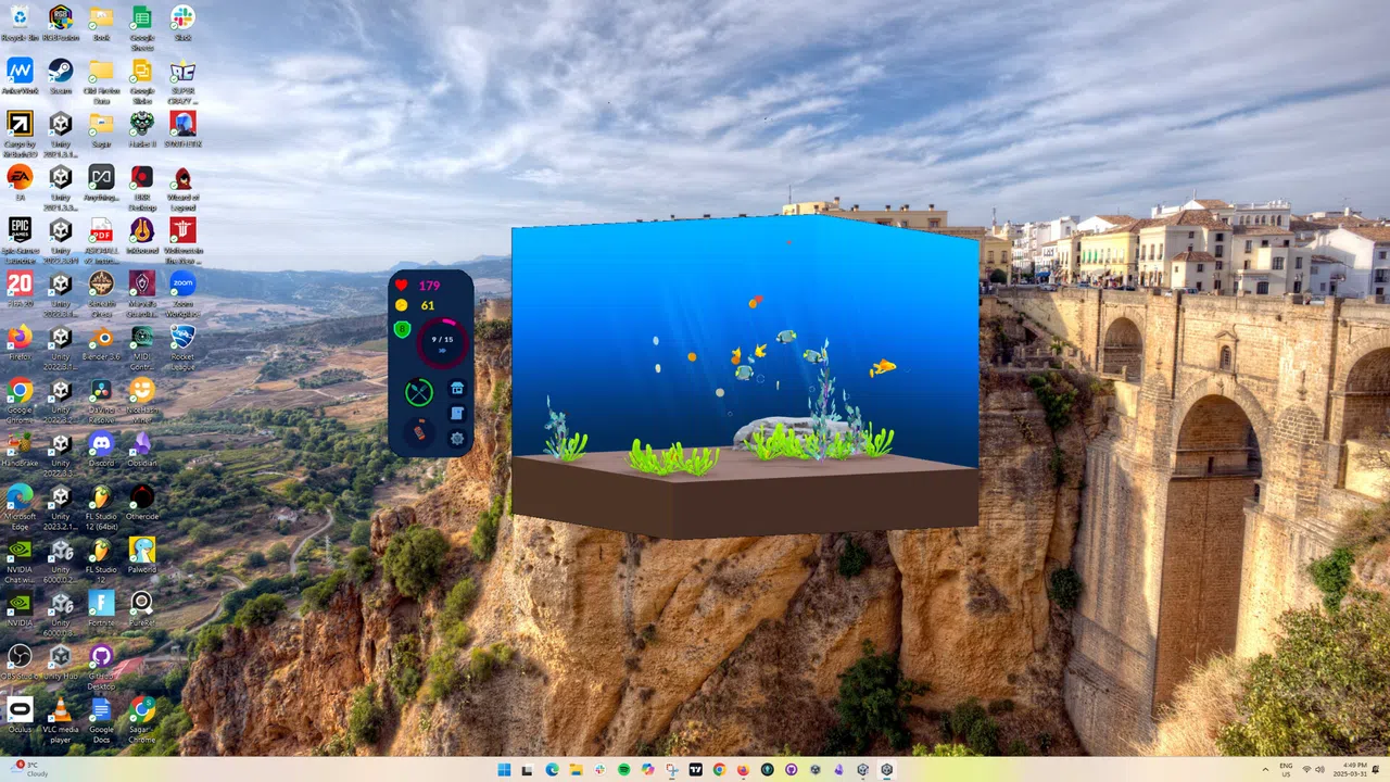 Aqua Corner Screenshot 1