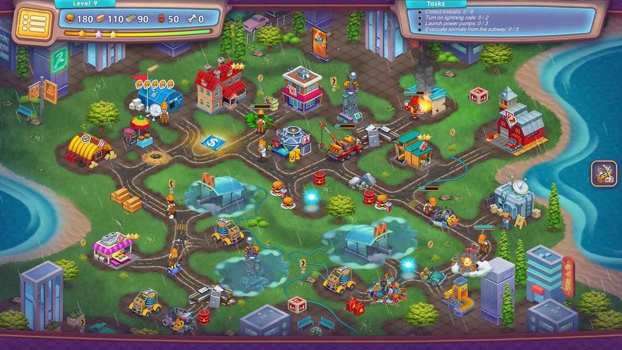 Rescue Team: Attack of the Atom Screenshot 0