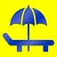 Sunbed icon