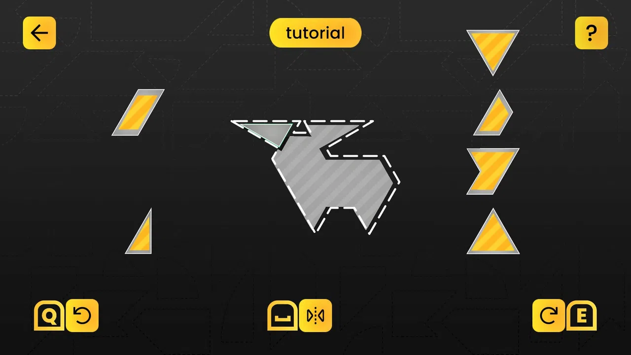 Tangram Collection: Hexagon  Puzzle Pack Screenshot 2