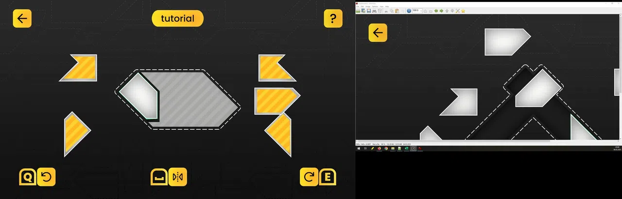 Tangram Collection: Cat  Puzzle Pack Screenshot 2