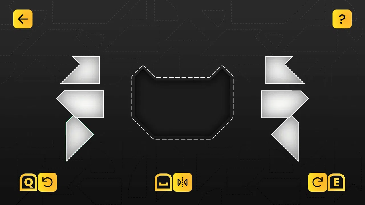 Tangram Collection: Cat  Puzzle Pack Screenshot 0