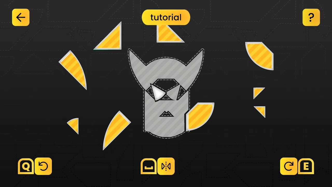 Tangram Collection: Tortoise  Puzzle Pack Screenshot 2
