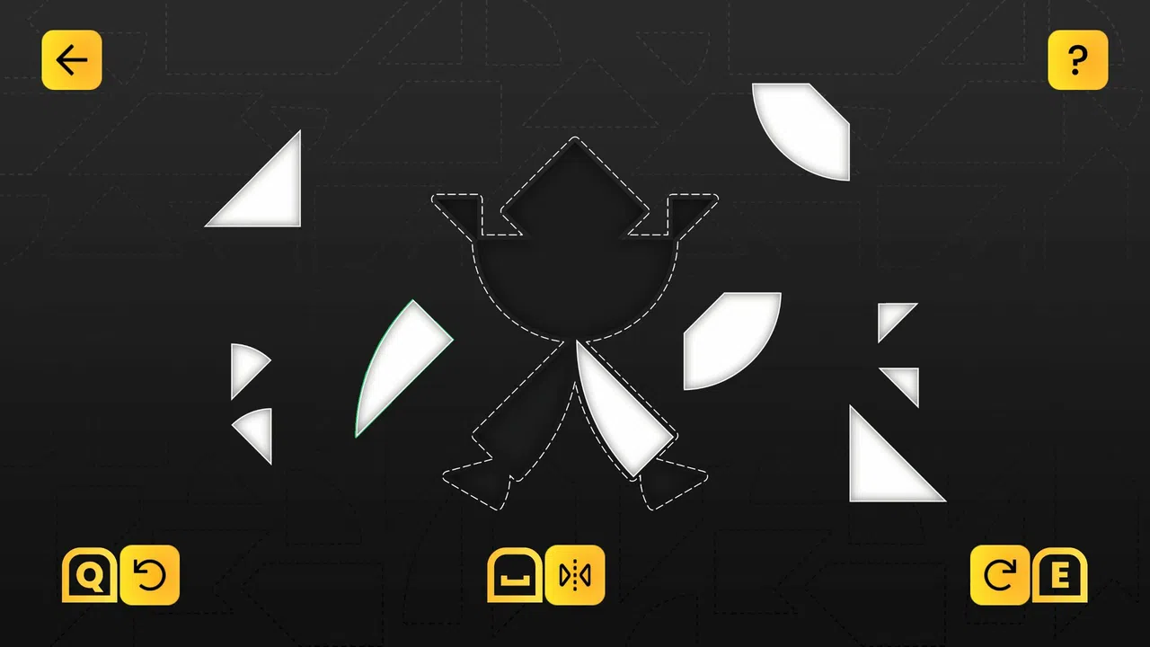 Tangram Collection: Tortoise  Puzzle Pack Screenshot 1